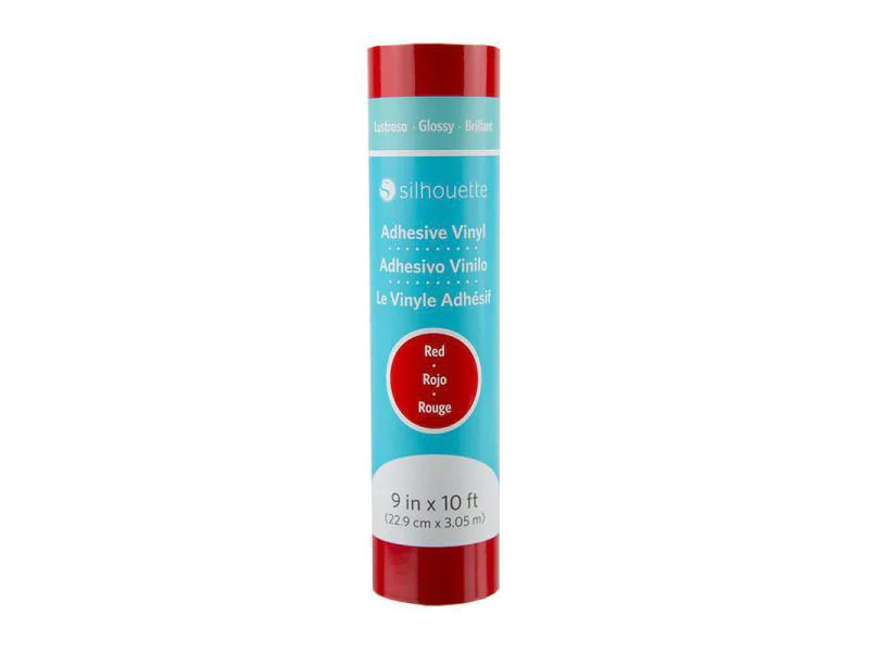 Silhouette Vinylfolie Glossy 22.9 cm Rot