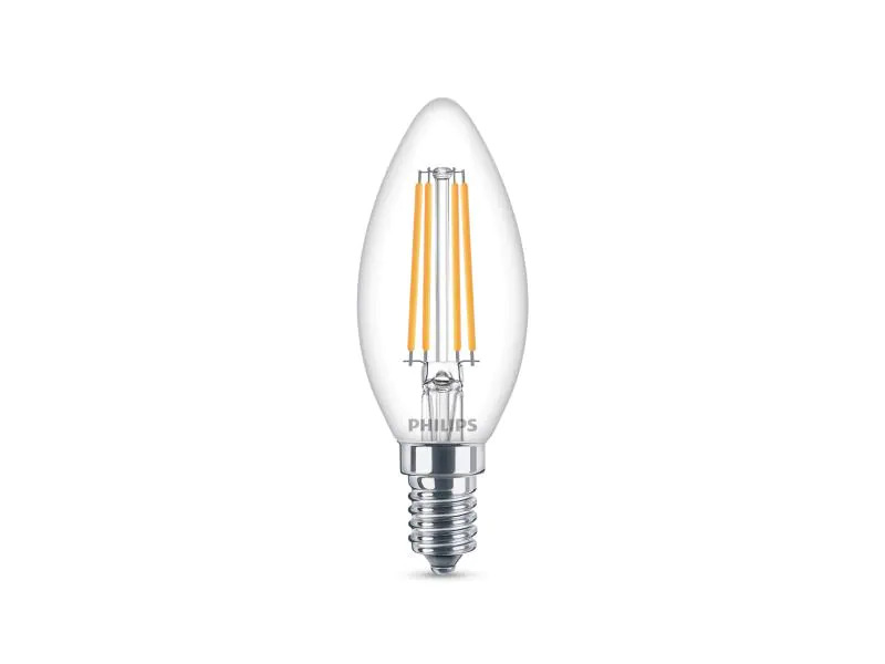 Philips Lampe LED classic 60W E14 CW B35 CL Neutralweiss