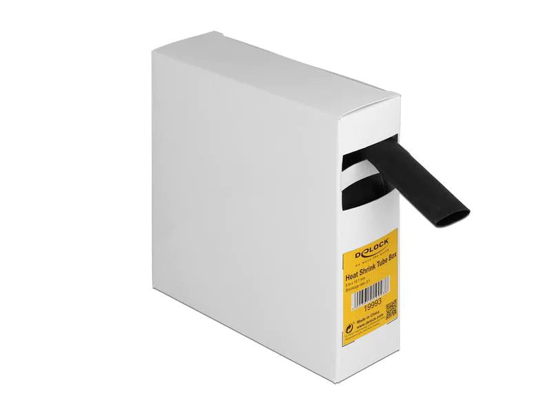 Delock Schrumpfschlauch Box mit Innenkleber, 5 m x 19.1 mm