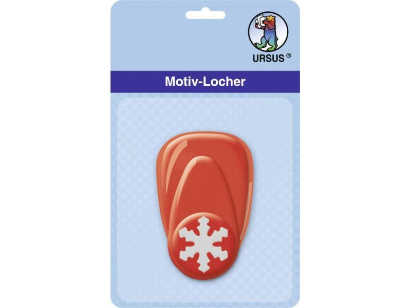 URSUS Motivstanzer Schneeflocke klein, 1.6 cm