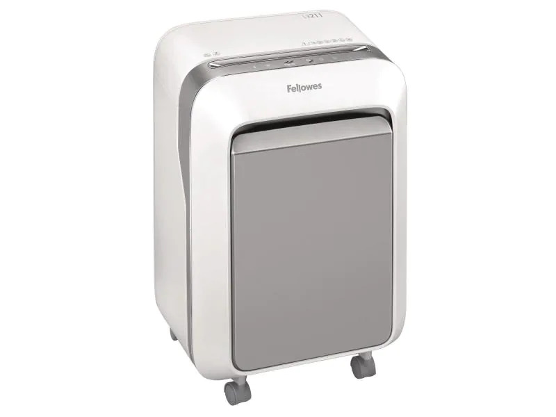 Fellowes Aktenvernichter LX211 P-5, 15 Seiten, Weiss