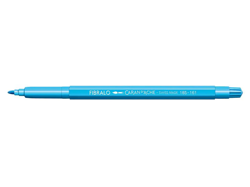 Caran d'Ache Filzstift Fibralo 1 Stück, Hellblau