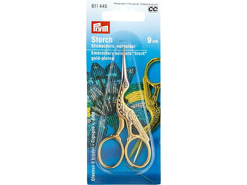 Prym Stickschere 9 cm Storch