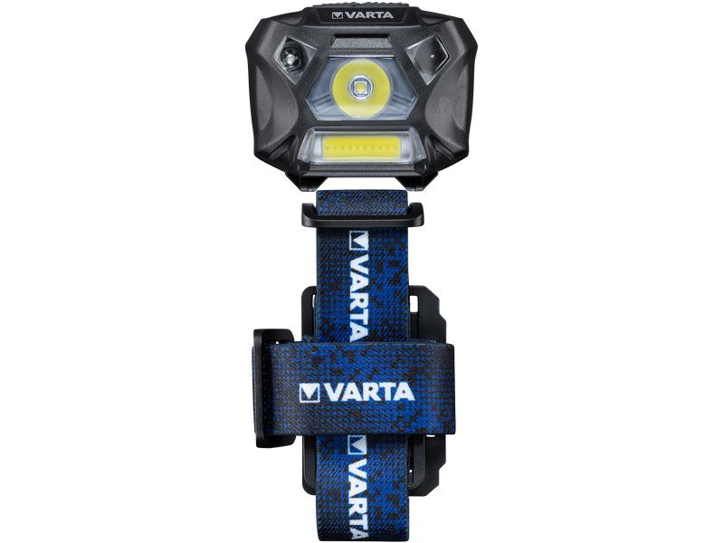 Varta Stirnlampe Work Flex Motion Sensor H20 Schwarz
