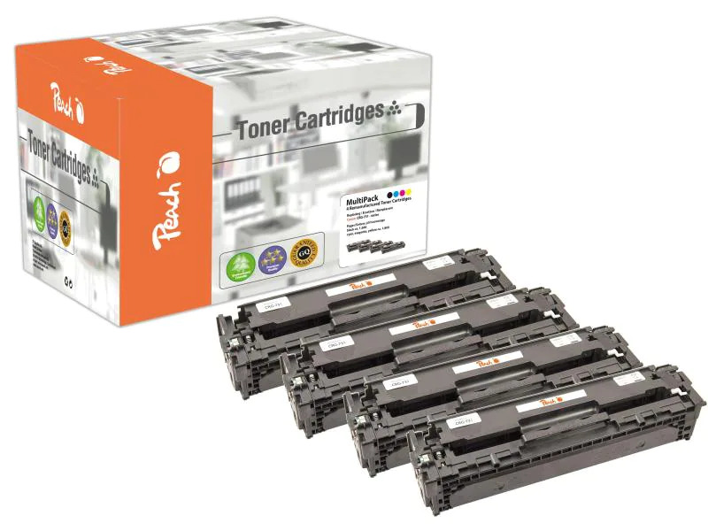 Peach Toner Canon CRG-731 Black/Cyan/Magenta/Yellow