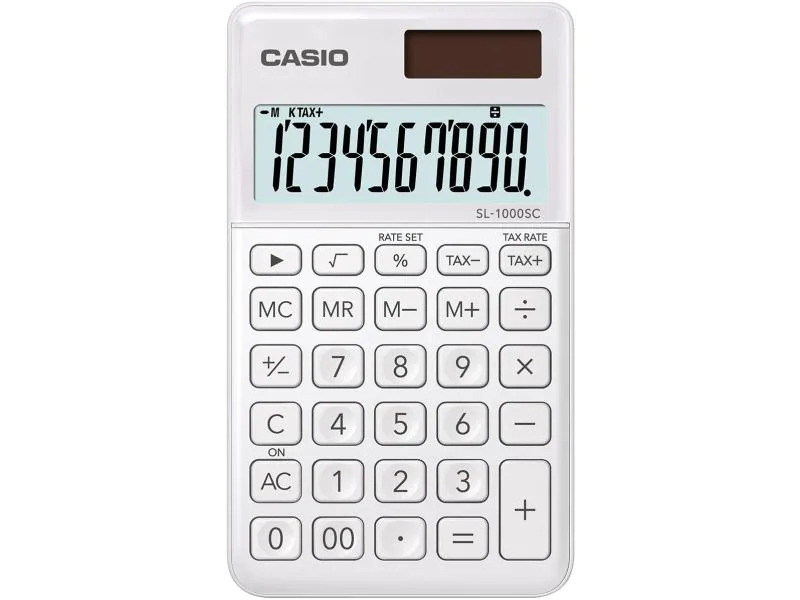 Casio Taschenrechner CS-SL-1000SC-WE Weiss