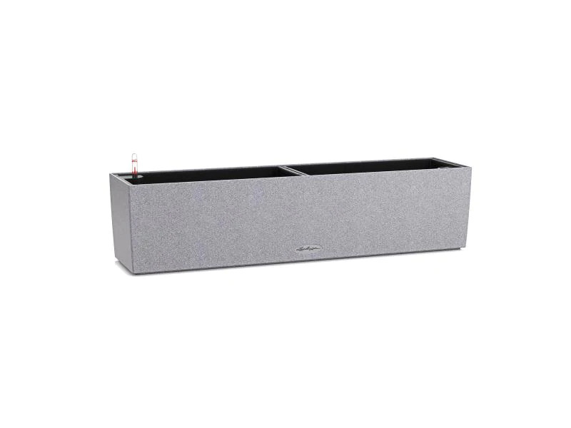 Lechuza Blumentopf BALCONERA Stone 80 Hellgrau