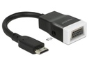 Delock Adapterkabel Mini-C-HDMI – VGA mit Audio