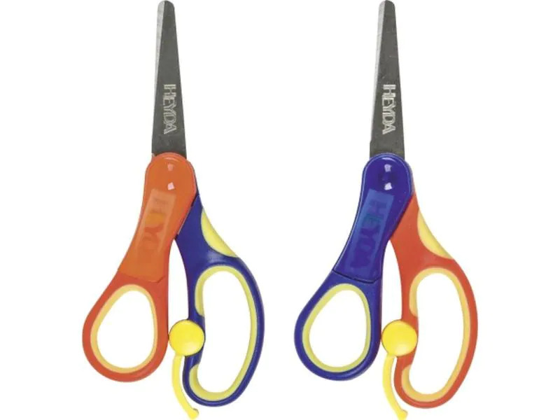 Heyda Kinderschere Soft Touch Linkshänder