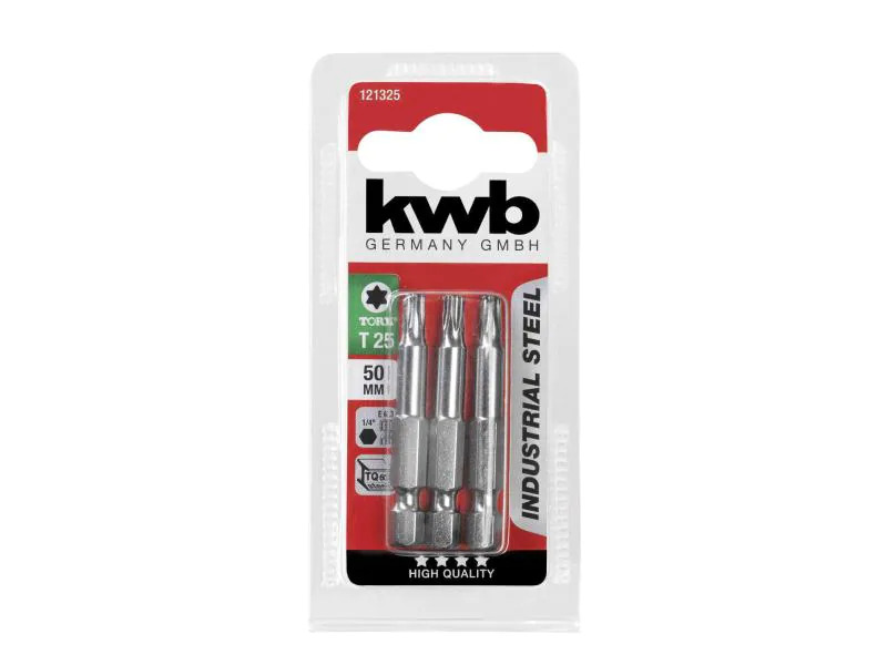 kwb Bit-Set 1/4 T25 3-teilig