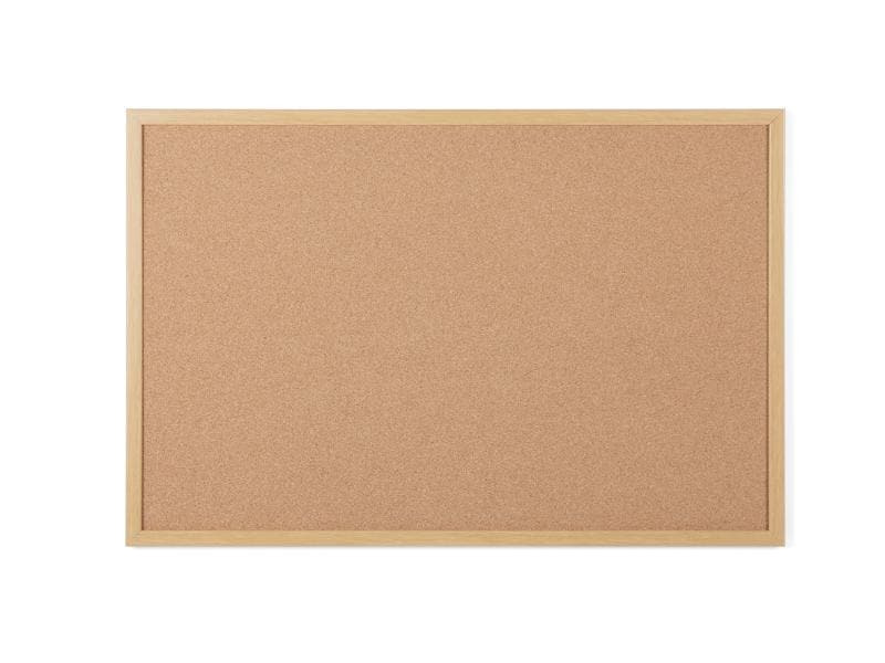 Bi-Office Pinnwand 150 cm x 100 cm, Braun