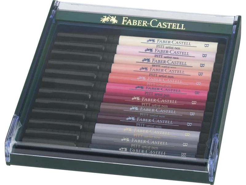Faber-Castell Tuschestift Pitt Artist 12er Set
