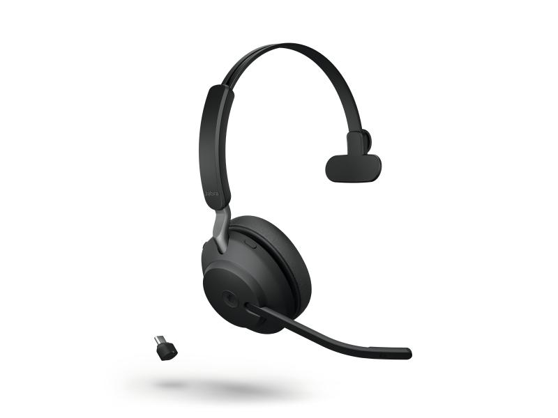 Jabra Headset Evolve2 65 Mono MS Schwarz, USB-C