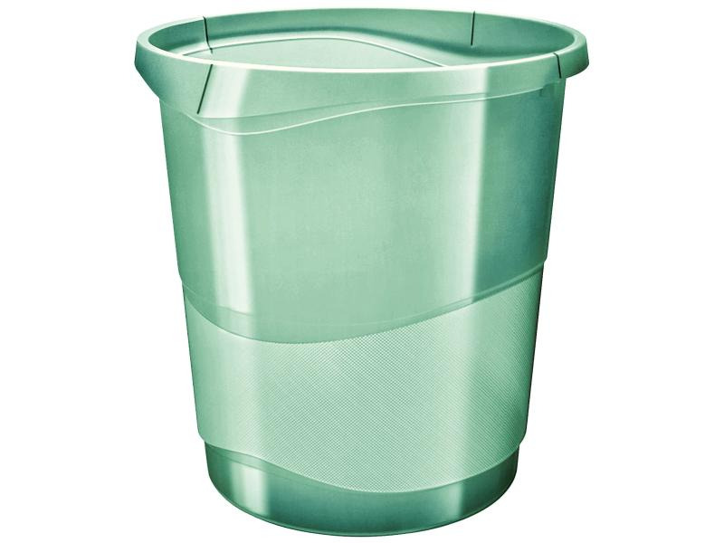 Esselte Papierkorb COLOUR‘ICE 14 l, Grün