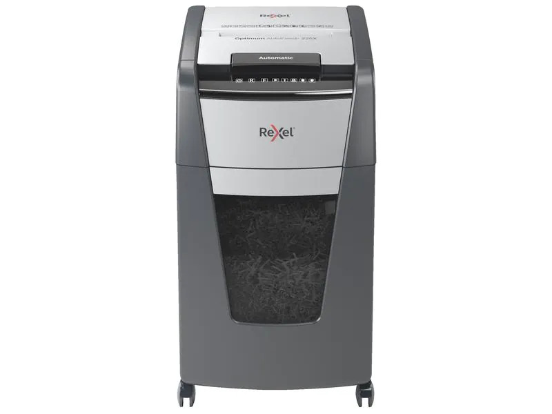 Rexel Aktenvernichter Optimum Autofeed + 225 X P-4, 225 Seiten