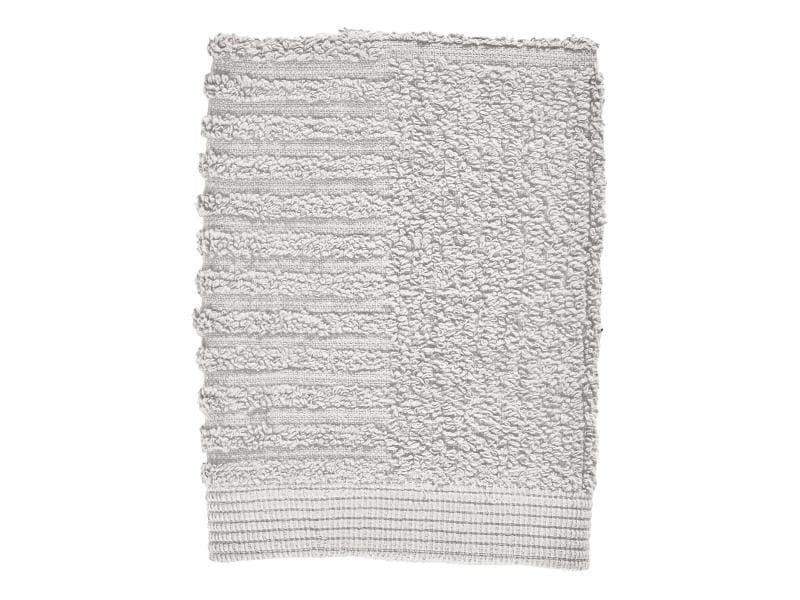 Zone Denmark Waschlappen Classic 30 x 30 cm, Soft Grey