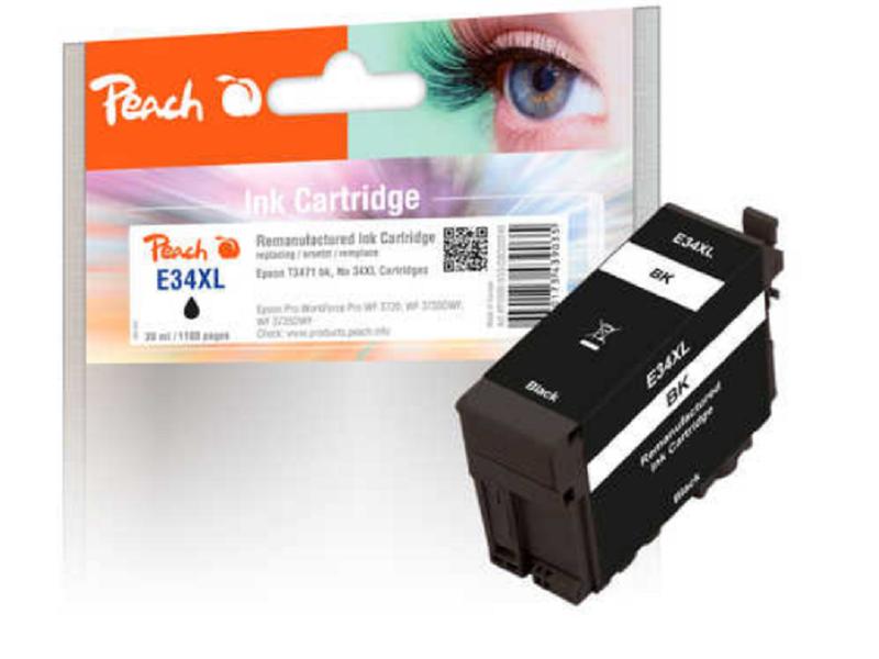 Peach Tinte Epson T3471, No 34XL Black