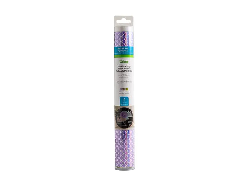 Cricut Vinylfolie Premium Mosaic Mermaid 30.5 x 30.5, 4 Blatt