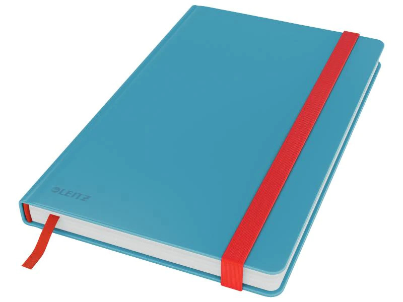 Leitz Notizbuch Cosy 14.8 x 21 cm, Kariert, Blau