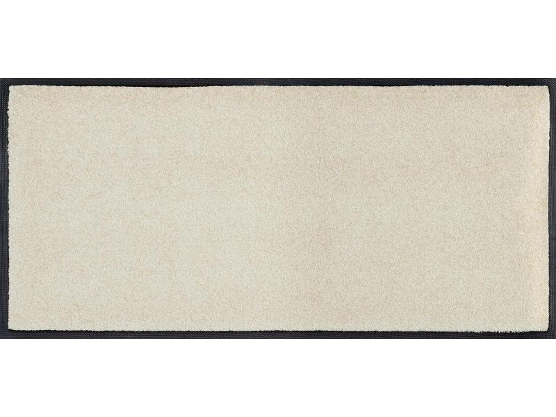 wash+dry Fussmatte Schuhgrösse, 35 x 75 cm Champagner