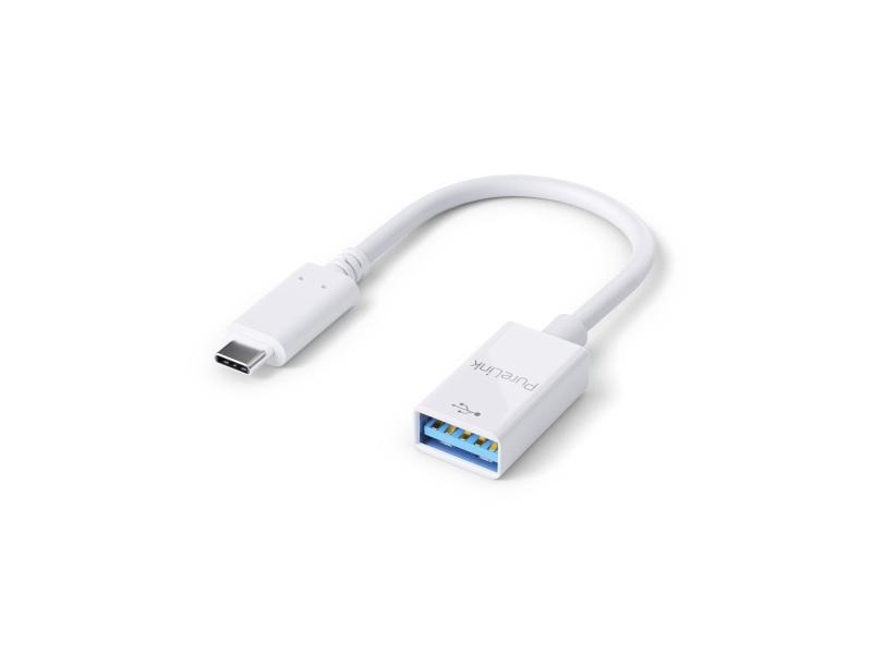 PureLink USB 3.1 Adapter IS230 USB-C Stecker - USB-A Buchse, weiss
