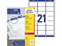 Avery Zweckform Versand-Etiketten L7160 63.5 x 38.1 mm