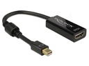 Delock Adapter Mini-Displayport – HDMI passiv, 4K, schwarz