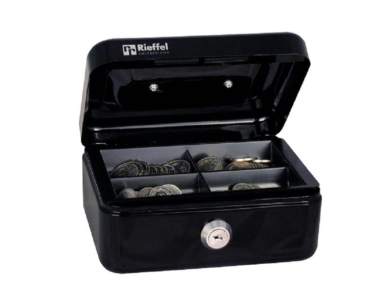 Robert Rieffel Geldkassette VT-GK1 7 x 15.3 x 12 cm, schwarz