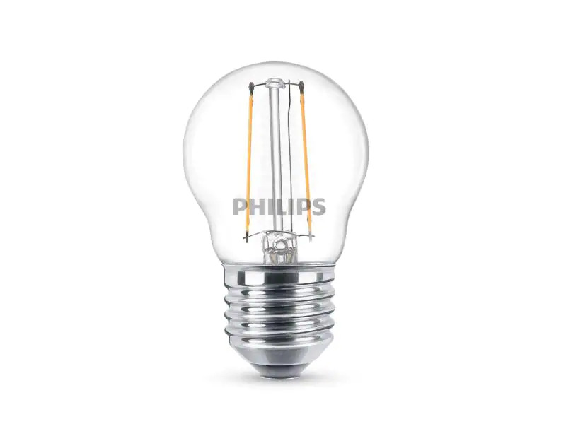 Philips Lampe LEDcla 25W E27 P45 WW CL ND Warmweiss