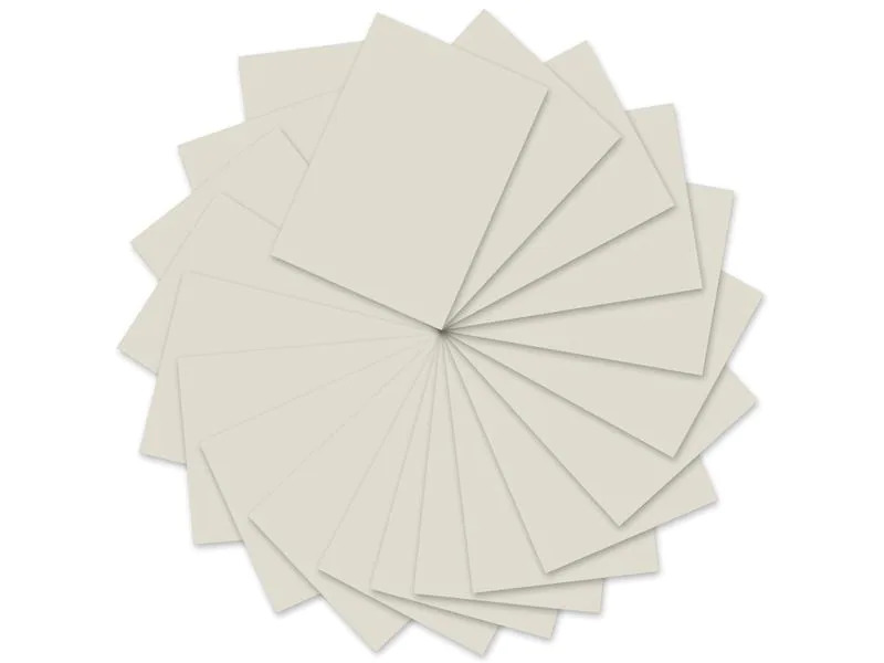 URSUS Tonzeichenpapier A4, 130 g/m², 100 Blatt, Hellgrau