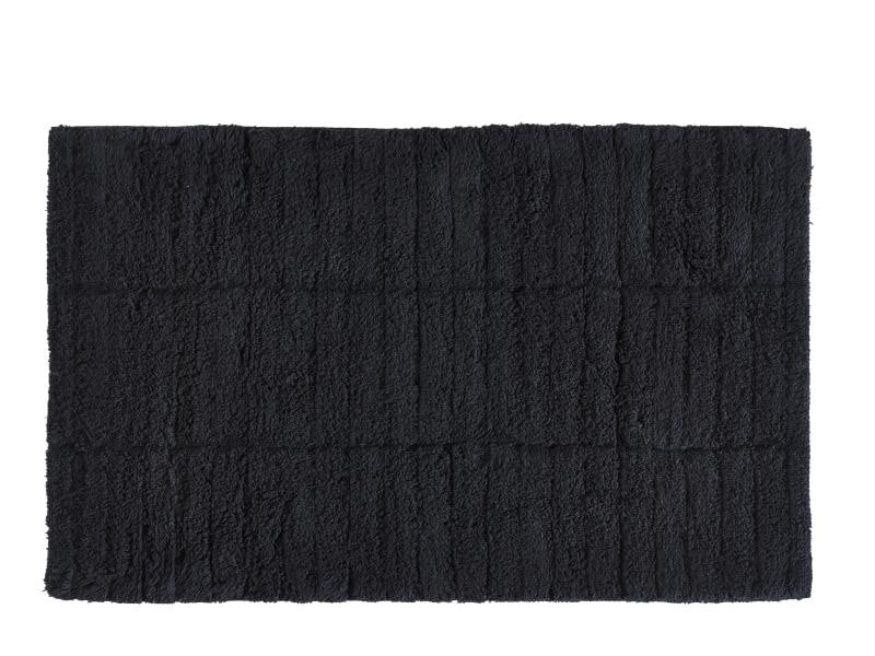 Zone Denmark Badteppich Tiles 50 x 80 cm, Schwarz
