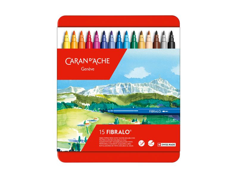 Caran d'Ache Filzstift Fibralo 15 Stück