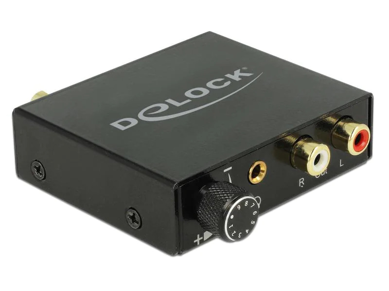 Delock Digital – Analog Konverter mit Verstärker
