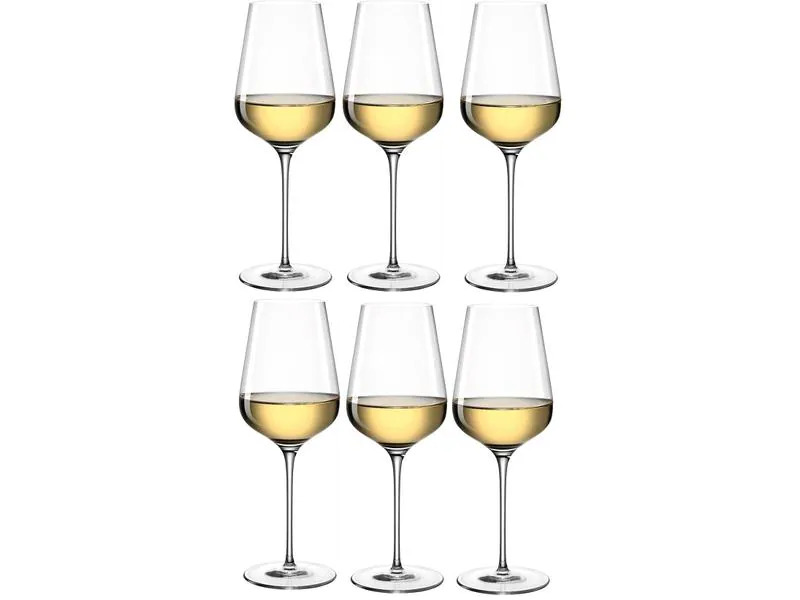 Leonardo Weissweinglas Brunelli 580 ml, 6 Stück, Transparent