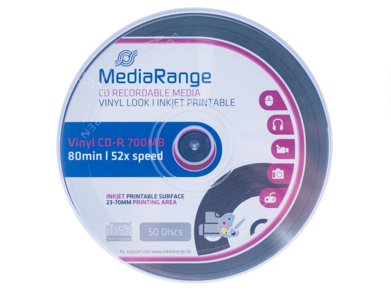MediaRange CD-R Medien 700 MB, Spindel (50 Stück)