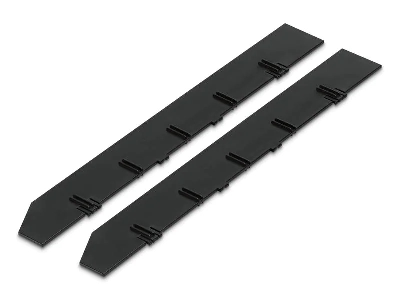 Styro Schubladenelement Unterteilung 2 Stück, Schwarz