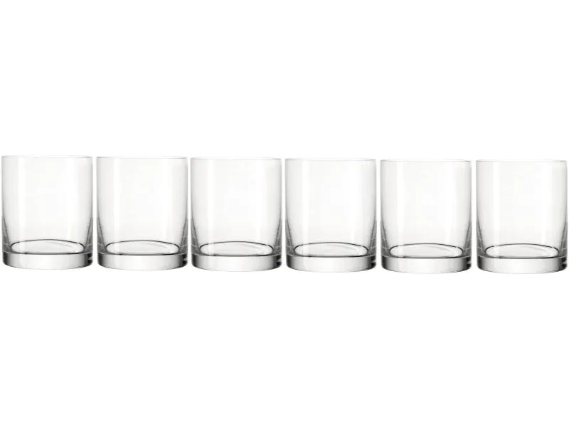 Leonardo Trinkglas Easy maxi 310 ml, 6 Stück, Transparent