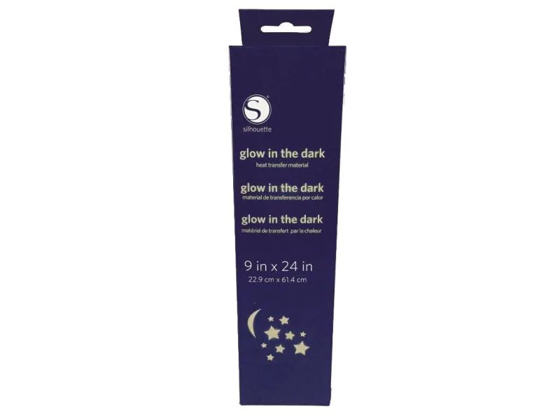 Silhouette Aufbügelfolie 22.9 cm x 91.4 cm nachtleuchtend