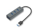 i-tec USB-Hub USB-A Metal 4x USB 3.0