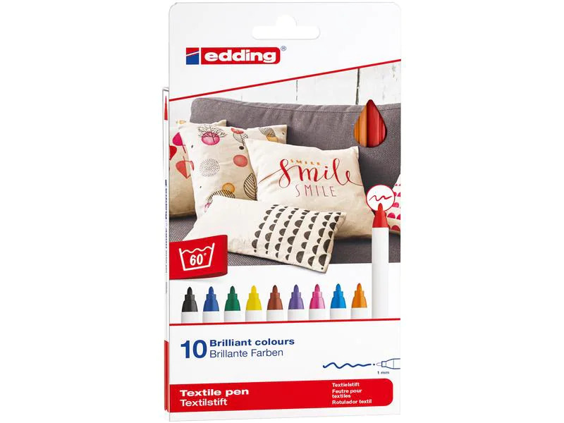 edding Textilmarker 4600 10 Stück