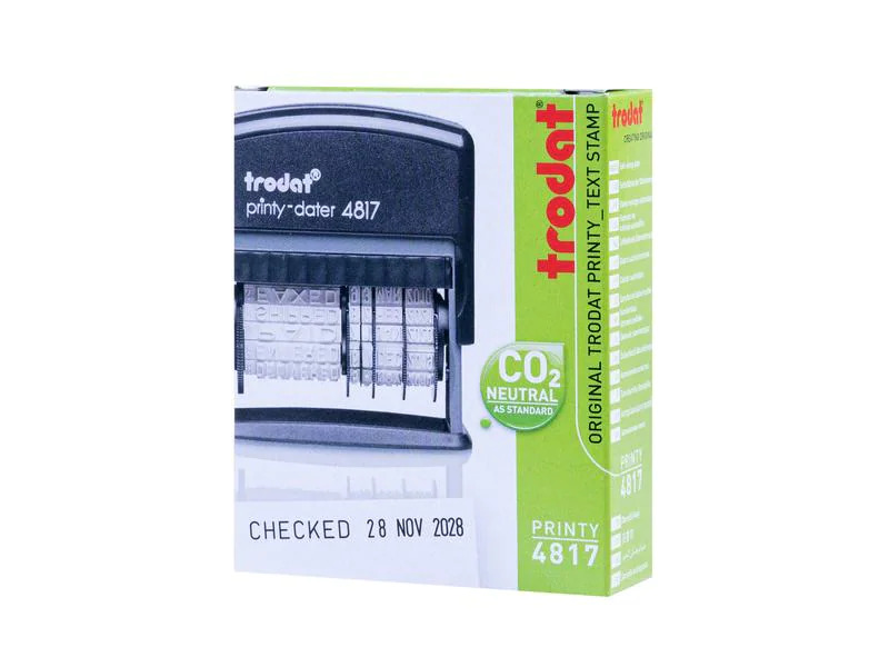 Trodat Stempel Printy-Dater 4817 Wort- und Datumstempel