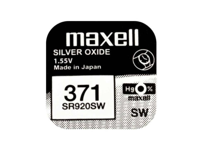 Maxell Europe LTD. Knopfzelle SR920SW 10 Stück