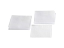 Creativ Company Bügelperlen Platten Quadrat Transparent