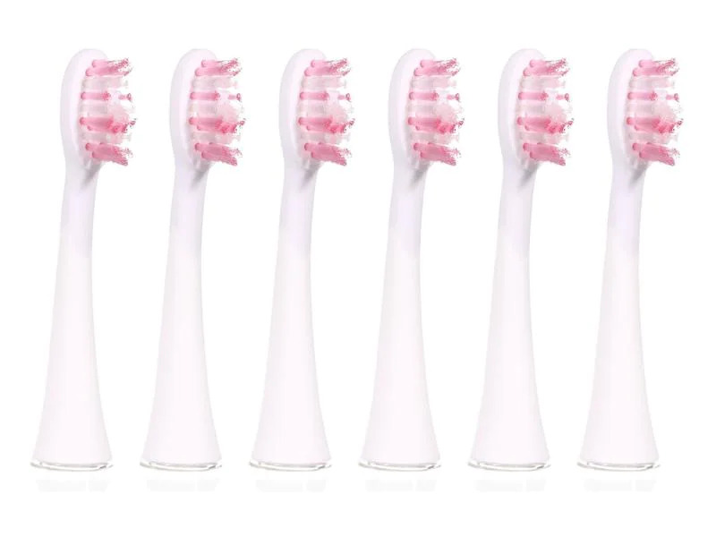 Ailoria Zahnbürstenkopf Shine Bright Extra Clean Weiss, 6 Stück