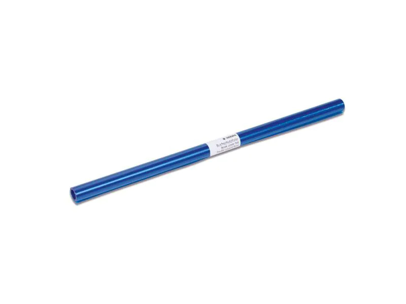 HERMA Einbandfolie 40 cm x 2 m Buchschutzfolie, nichtklebend, Blau