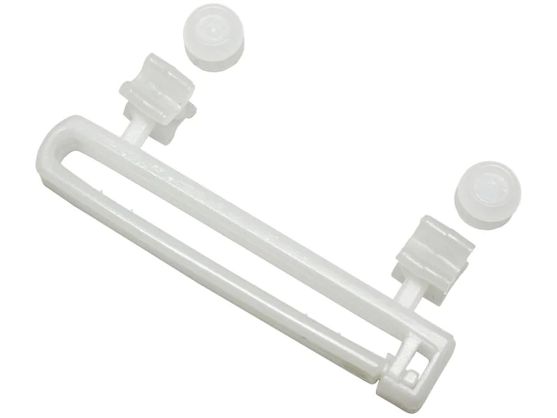 Gardinia Schlaufengleiter mit X-Gleitern und Rollen Weiss, 10 Stück