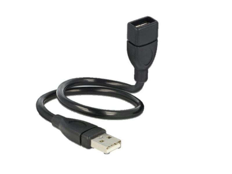Delock USB 2.0-Kabel ShapeCable USB A - USB A 0.35 m