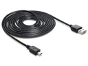 Delock USB 2.0-Kabel EASY-USB USB A - Mini-USB B 1 m