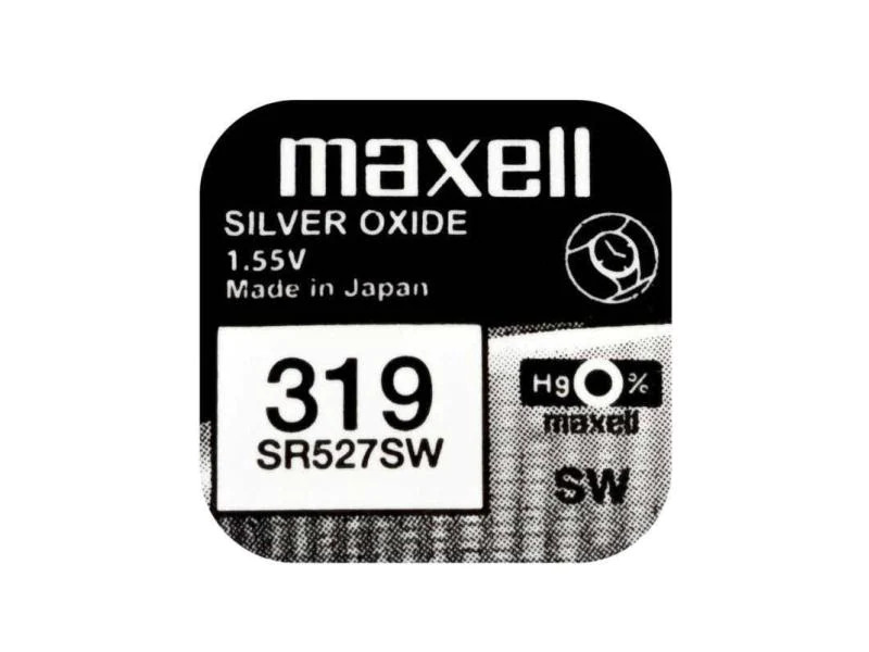 Maxell Europe LTD. Knopfzelle SR527SW 10 Stück