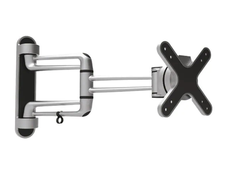 PureMounts Wandhalterung PM-STYLE-23C Schwarz/Silber